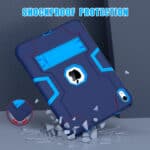 Shockproof Standcase hoes iPad 11 en iPad 10 - 10.9 inch - Blauw - 6