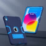 Shockproof Standcase hoes iPad 11 en iPad 10 - 10.9 inch - Blauw - 7