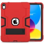 Shockproof Standcase hoes iPad 11 en iPad 10 - 10.9 inch - Rood - 1