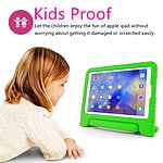 Solidenz EVA iPad Hoes voor kids - iPad 2018 / 2017 / Air 1 / Air 2 - 9.7 inch - Groen - 5