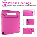 Solidenz EVA iPad Hoes voor kids - iPad 2018 / 2017 / Air 1 / Air 2 - 9.7 inch - Roze - 2