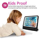 Solidenz EVA iPad Hoes voor kids - iPad 2018 / 2017 / Air 1 / Air 2 - 9.7 inch - Zwart - 5