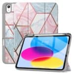Solidenz TriFold Hoes iPad 11 en iPad 10 - 2025 / 2022 10.9 inch - Marmer Main Image