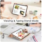 Solidenz TriFold Hoes iPad 11 en iPad 10 - 2025 / 2022 10.9 inch - Roségoud - 9