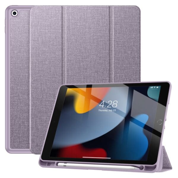Solidenz TriFold Hoes iPad 9 / iPad 8 / iPad 7 - 10.2 inch - Lavender