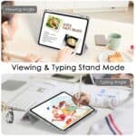 Solidenz TriFold Hoes iPad Air 6 (M3 en M2) / Air 5 / Air 4 / iPad Pro 11 inch - Marmer - 9