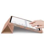 Solidenz TriFold Hoes iPad Air 6 (M3 en M2) / Air 5 / Air 4 / iPad Pro 11 inch - Roségoud - 5