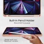 Solidenz TriFold Hoes iPad Air 6 (M3 en M2) / Air 5 / Air 4 / iPad Pro 11 inch - Roségoud - 7