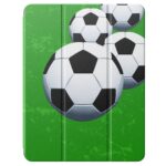 Solidenz TriFold Hoes iPad Air 6 (M3 en M2) / Air 5 / Air 4 / iPad Pro 11 inch - Voetbal - 1