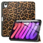 Solidenz TriFold Hoes iPad Mini 7 / iPad mini 6 - 2024 / 2021 - Luipaard Main Image