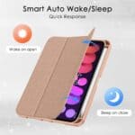 Solidenz TriFold Hoes iPad Mini 7 / iPad mini 6 - 2024 / 2021 - Roségoud - 8