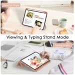 Solidenz TriFold Hoes iPad Mini 7 / iPad mini 6 - 2024 / 2021 - Roségoud - 9