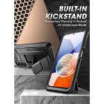 Supcase 360 Backcase hoesje met screenprotector Samsung Galaxy A14 - Zwart - 2