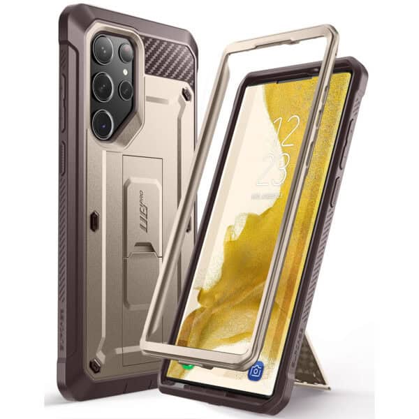 Supcase Backcase hoesje Samsung Galaxy S23 Ultra - Cream