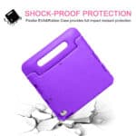 Solidenz EVA iPad Hoes voor kids - iPad 9 - iPad 8 - iPad 7 - 10.2 inch - Paars - 2