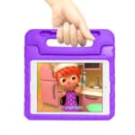 Solidenz EVA iPad Hoes voor kids - iPad 9 - iPad 8 - iPad 7 - 10.2 inch - Paars - 6