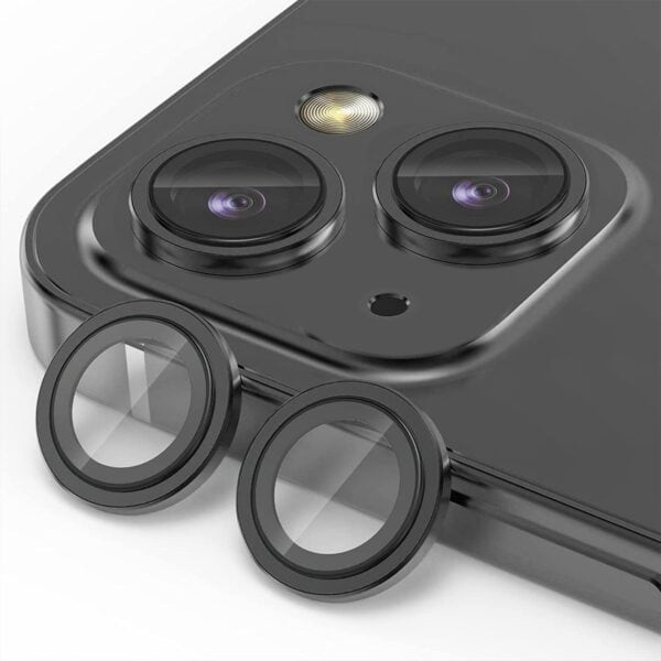 Solidenz Cameralens only protector iPhone 15 / 15 Plus - Zwart