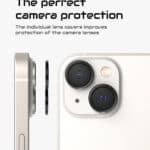 Solidenz Cameralens only protector iPhone 15 / 15 Plus - Geel - 1