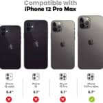 Solidenz Cameralens protector iPhone 12 Pro Max - Transparant - 3