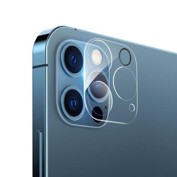 Solidenz Cameralens protector iPhone 12 Pro - Transparant