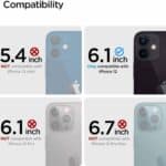 Solidenz Cameralens protector iPhone 12 - Transparant - 4
