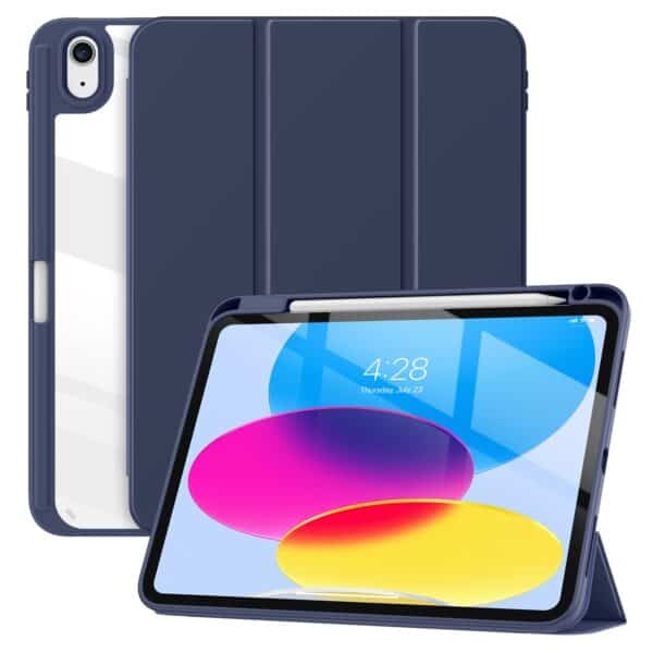 Solidenz Hybrid Hoes iPad 11 en iPad 10 - 2025 / 2022 10.9 inch - Donkerblauw