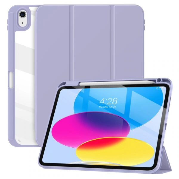 Solidenz Hybrid Hoes iPad 11 en iPad 10 - 2025 / 2022 10.9 inch - Lavender