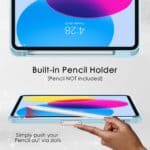 Solidenz Hybrid Hoes iPad 11 en iPad 10 - 2025 / 2022 10.9 inch - Lichtblauw - 7