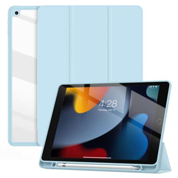 Solidenz Hybrid Hoes iPad 9 / iPad 8 / iPad 7 - 10.2 inch - Lichtblauw