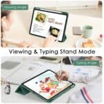 Solidenz Hybrid Hoes iPad Air 6 (M3 en M2) / Air 5 / Air 4 / iPad Pro 11 inch - Groen - 9