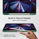 Solidenz Hybrid Hoes iPad Air 6 (M3 en M2) / Air 5 / Air 4 / iPad Pro 11 inch - Groen - 7
