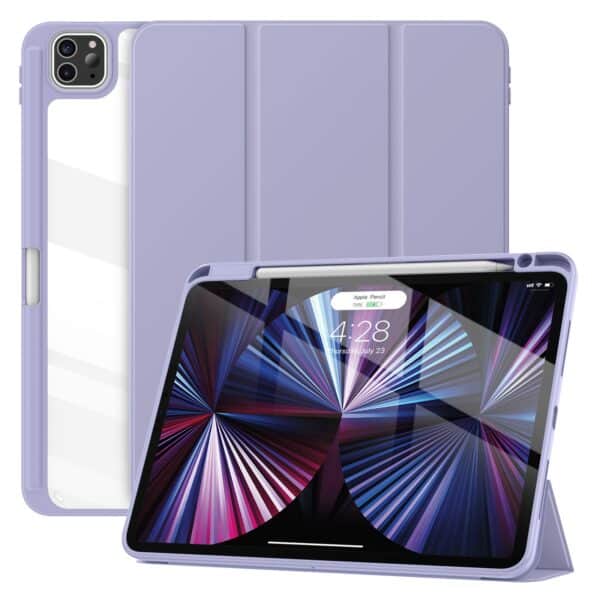 Solidenz Hybrid Hoes iPad Air 6 (M3 en M2) / Air 5 / Air 4 / iPad Pro 11 inch - Lavender