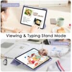 Solidenz Hybrid Hoes iPad Air 6 (M3 en M2) / Air 5 / Air 4 / iPad Pro 11 inch - Lavender - 9