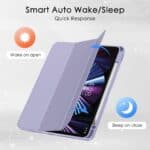 Solidenz Hybrid Hoes iPad Air 6 (M3 en M2) / Air 5 / Air 4 / iPad Pro 11 inch - Lavender - 8