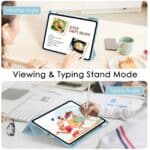 Solidenz Hybrid Hoes iPad Air 6 (M3 en M2) / Air 5 / Air 4 / iPad Pro 11 inch - Lichtblauw - 9