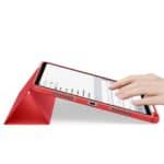 Solidenz Hybrid Hoes iPad Air 6 (M3 en M2) / Air 5 / Air 4 / iPad Pro 11 inch - Rood - 5
