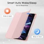 Solidenz Hybrid Hoes iPad Air 6 (M3 en M2) / Air 5 / Air 4 / iPad Pro 11 inch - Roze - 8