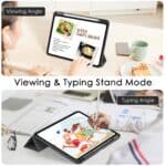 Solidenz Hybrid Hoes iPad Air 6 (M3 en M2) / Air 5 / Air 4 / iPad Pro 11 inch - Zwart - 9