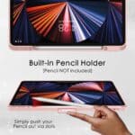 Solidenz Hybrid Hoes iPad Pro 12.9 inch - Roze - 7
