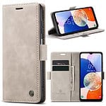 Solidenz Urban Book Samsung A14 hoesje - Beige Main Image