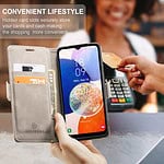 Solidenz Urban Book Samsung A14 hoesje - Beige - 7