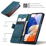 Solidenz Urban Book Samsung A14 hoesje - Blauw - 6
