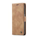 Solidenz Urban Book Samsung A14 hoesje - Bruin - 1