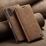 Solidenz Urban Book Samsung A14 hoesje - Bruin - 8