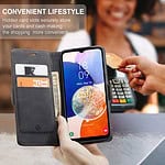 Solidenz Urban Book Samsung A14 hoesje - Zwart - 7