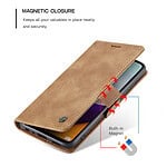 Solidenz Urban Book Samsung A53 hoesje - Bruin - 5