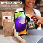 Solidenz Urban Book Samsung A53 hoesje - Bruin - 7