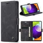 Solidenz Urban Book Samsung A52s / A52 hoesje - Zwart Main Image