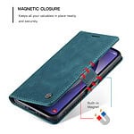 Solidenz Urban Book Samsung A54 hoesje - Blauw - 5