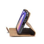 Solidenz Urban Book Samsung A54 hoesje - Bruin - 4